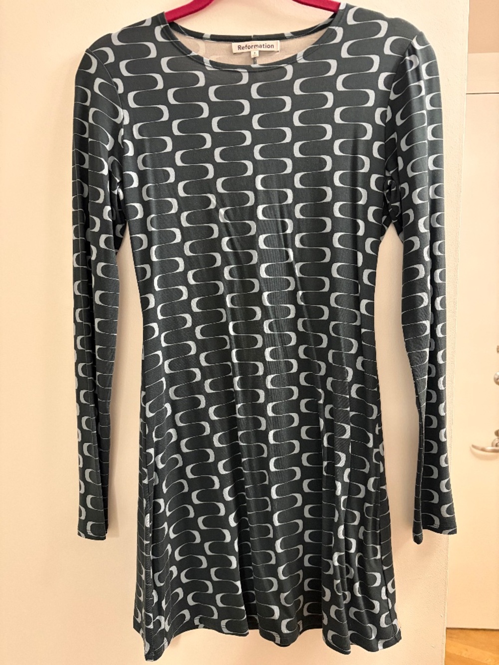 Mini Reformation Knit Dress Small